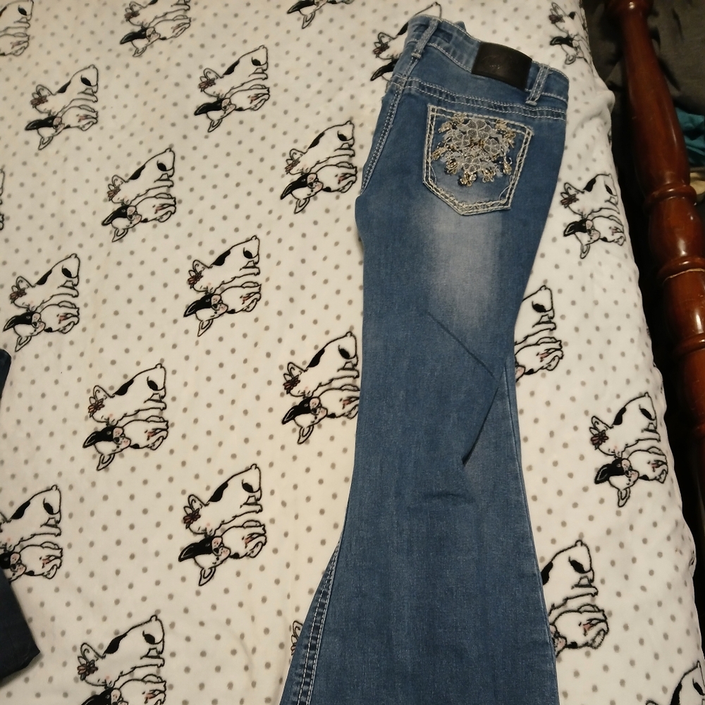 Women's jeans I've never wore them I bought them and I didn't like the way they
